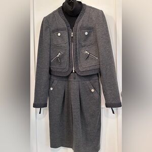 Etcetera Gray Two-Piece Dress Set